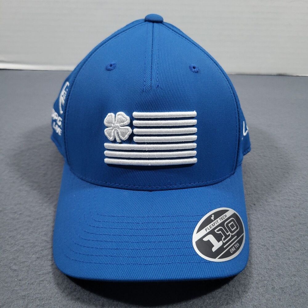 Black Clover Nation 13 Live Lucky Snapback Hat Top Golf Blue White NWT Clover13